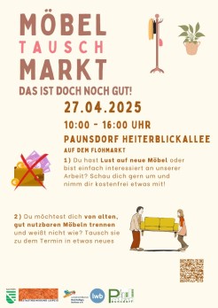Plakat Möbeltauschmarkt