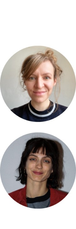 Stephanie Scholz und Sophie Roßkothen vom Landesverband Nachhaltiges Sachsen e.V.